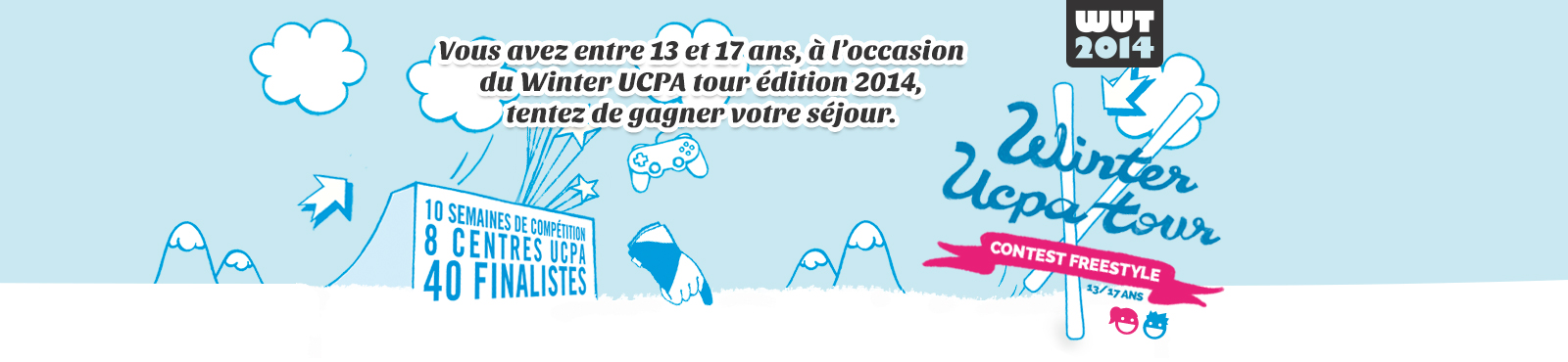 UCPA Winter tour 2014 avec M6 mobile