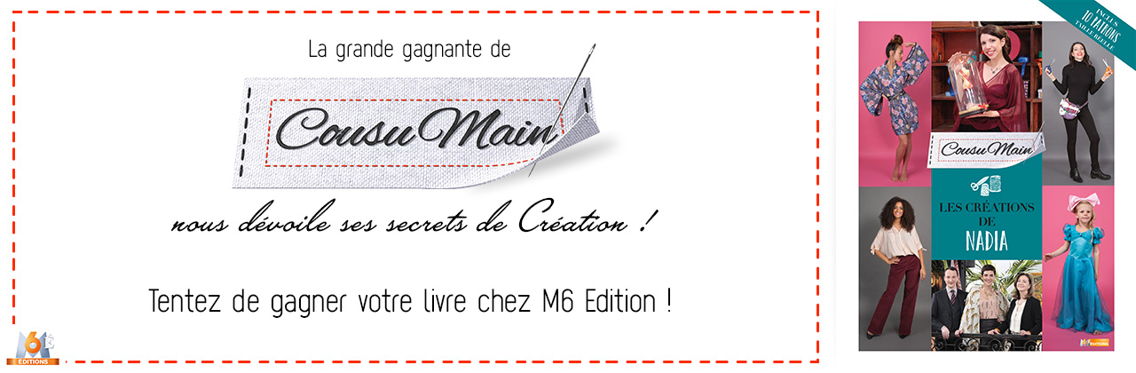 Jeu concours Cousu Main avec M6mobile