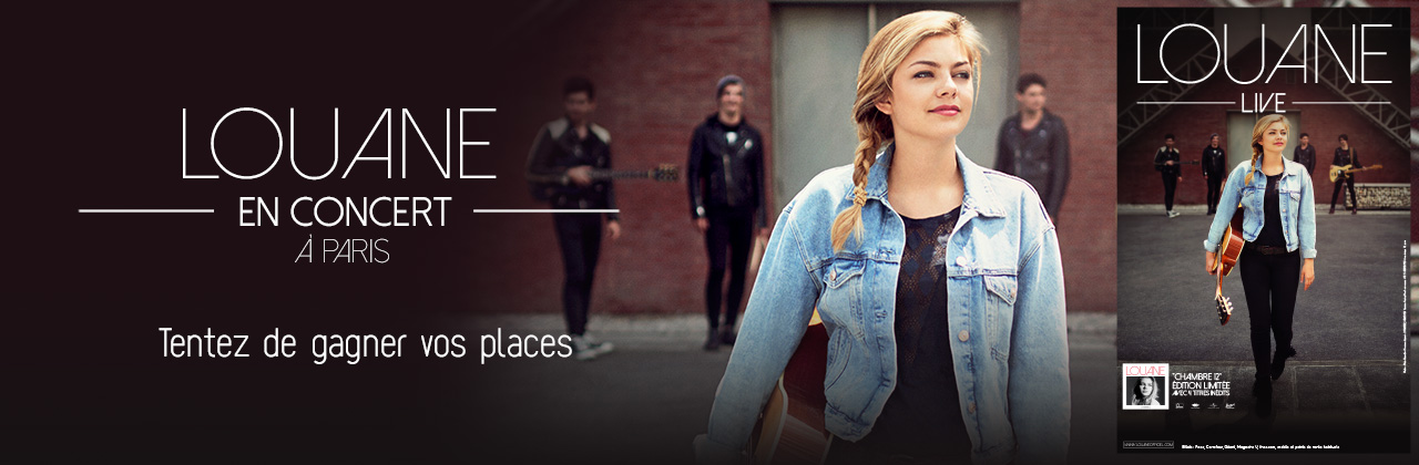 JEU CONCOURS LOUANE avec M6 mobile