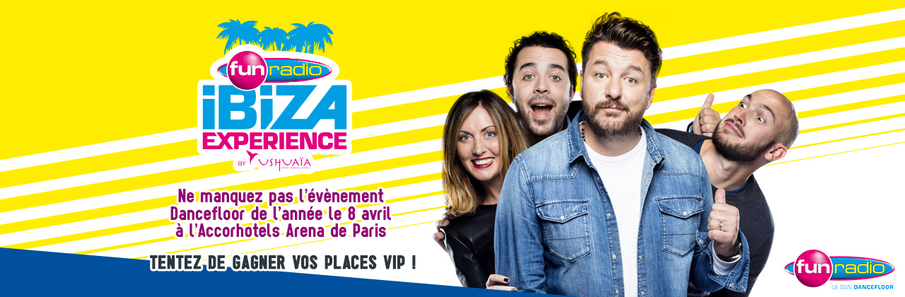 Jeu concours Ibiza Fun Radio Experience