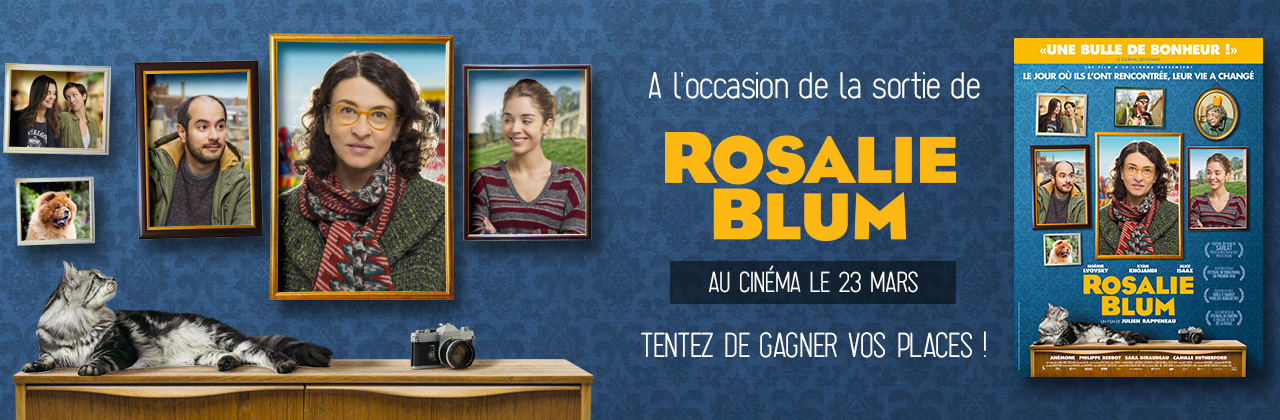 Jeu concours Rosalie Blum avec M6 mobile