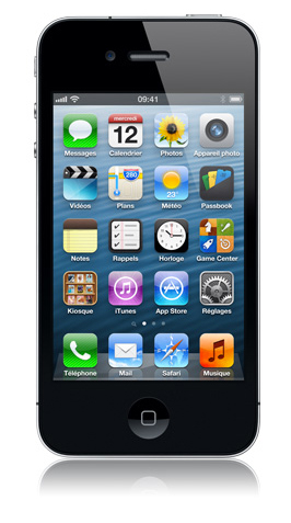 iPhone 4S Noir 8Go avec M6 mobile