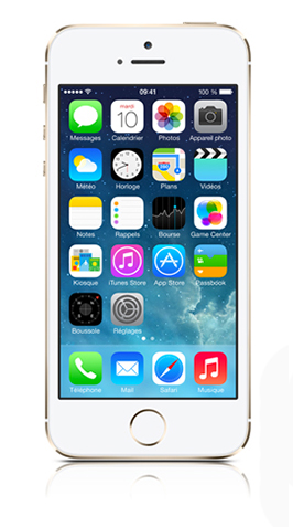 iPhone 5S 16 Go Or avec M6 mobile