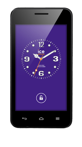 Ice Phone Twist Violet M6 Mobile By Orange