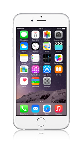 iPhone 6 M6 argent mobile by Orange