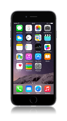 iPhone 6 M6 argent gris sidéral by Orange
