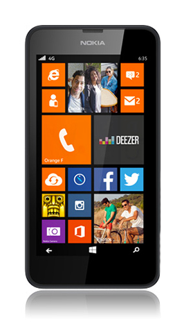 Nokia Lumia 635 Noir M6 Mobile by Orange