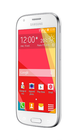 Samsung Galaxy Ace 4 blanc M6 mobile by Orange