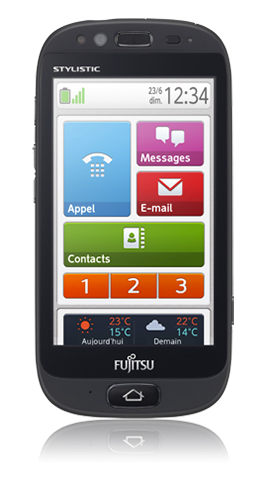 Fujitsu Stylistic S01 avec M6 mobile