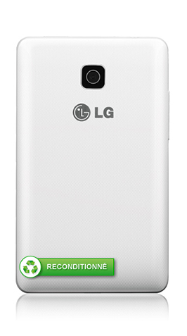 LG optimus L3 II blanc reconditionné avec M6 mobile