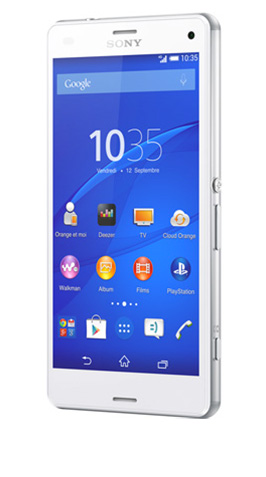 Sony Z3 compact avec M6 mobile