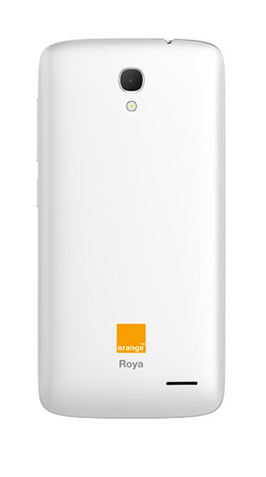 Orange Roya blanc avec M6 mobile