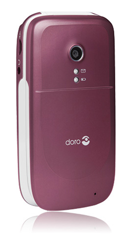 Doro easy 621 aubergine avec M6 mobile
