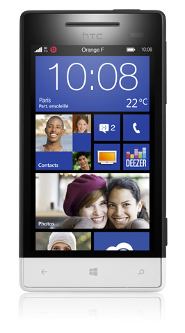 HTC Windows phone 8S noir M6 mobile