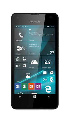 Lumia 550 Noir